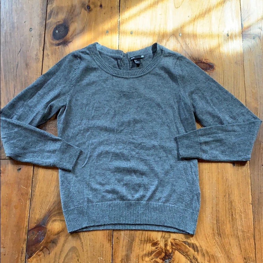H & M Basic Gray Sweater
